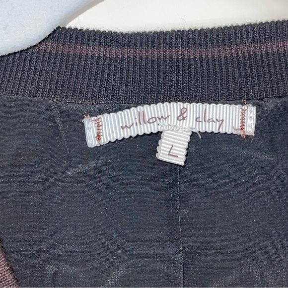 willow & clay fall floral bomber jacket - Picture 8 of 13